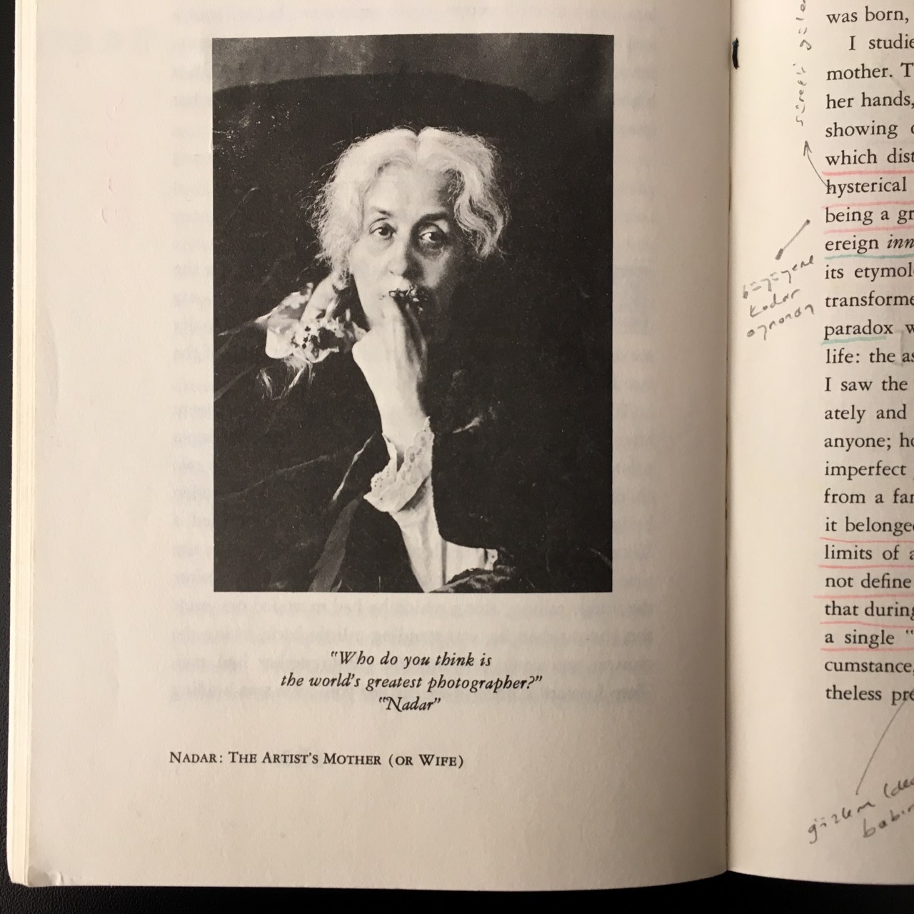 Camera Lucida, Reflections on Photography, Roland Barthes, Translated by Richard Howard, Hill and Wang, 1982.